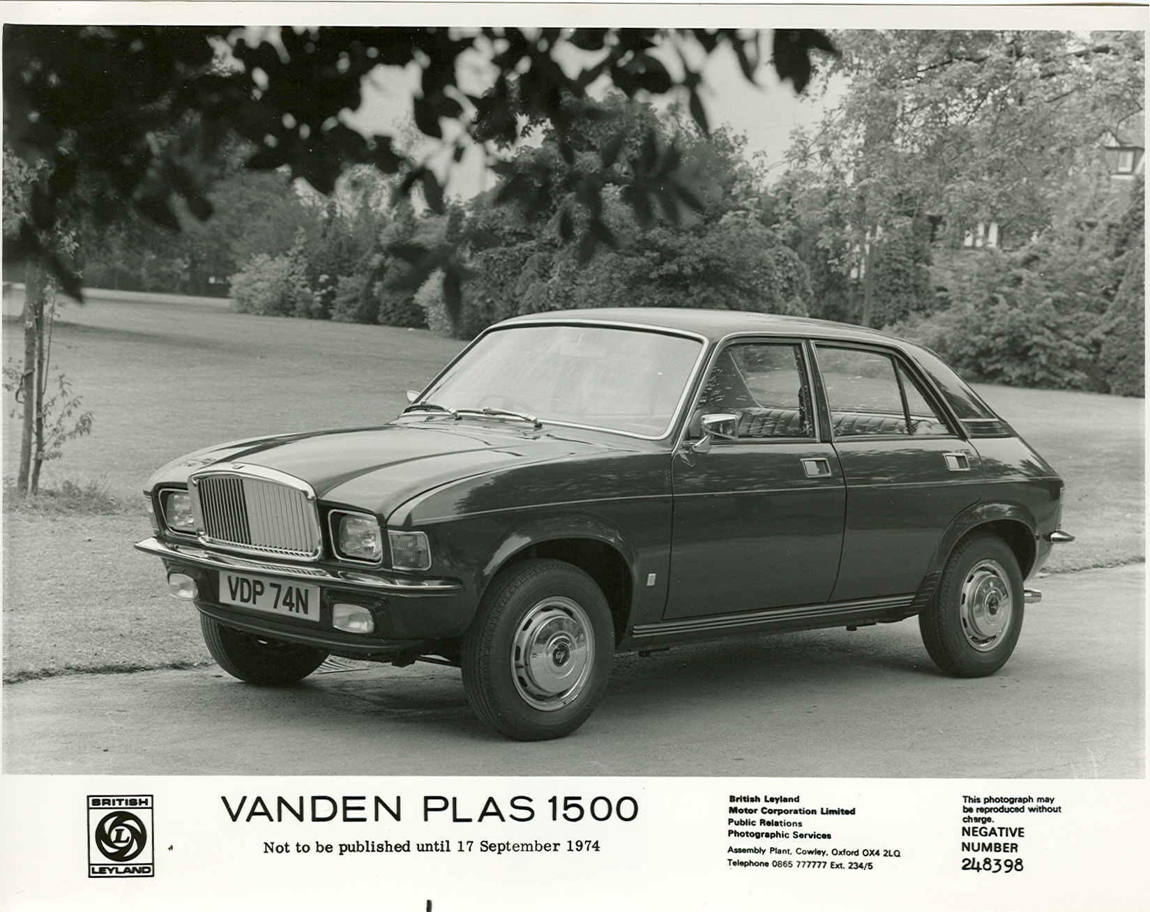 Vanden Plas 1500